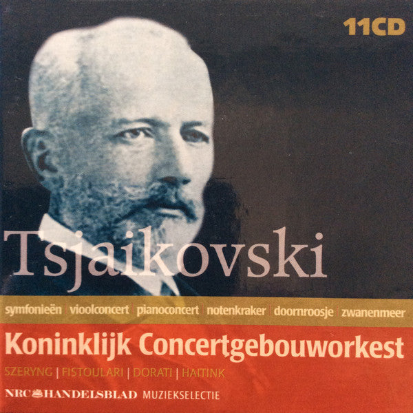 Pyotr Ilyich Tchaikovsky, Concertgebouworkest, Henryk Szeryng, Anatole Fistoulari, Antal Dorati, Bernard Haitink : Symfonieën, Vioolconcert, Pianoconcert, Notenkraker, Doornroosje, Zwanenmeer (11xCD, RE + Box, Comp)