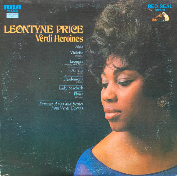 Leontyne Price : Verdi Heroines (2xLP, Gat)