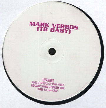 Mark Verbos : TB Baby (12")