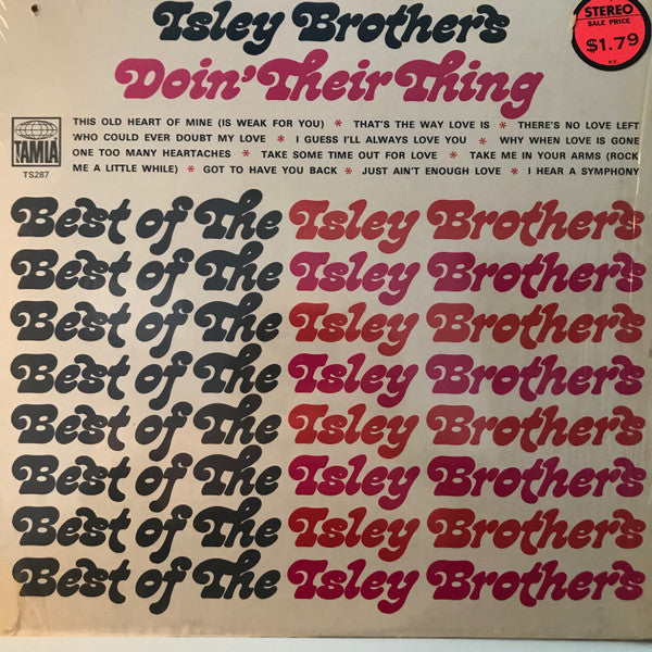 The Isley Brothers : Doin’ Their Thing (LP, Comp)