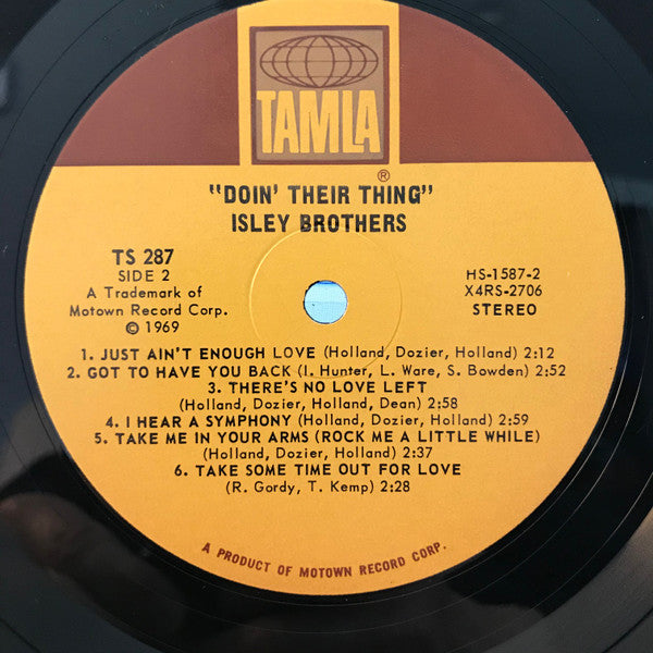 The Isley Brothers : Doin’ Their Thing (LP, Comp)