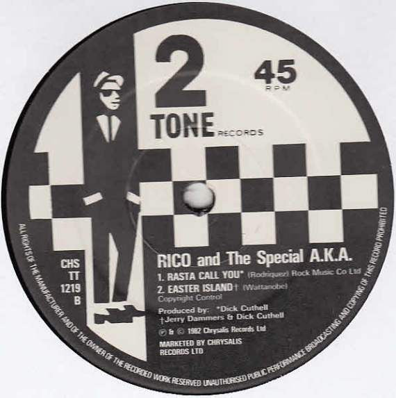 Rico* And The Special AKA : Jungle Music (12", Single)