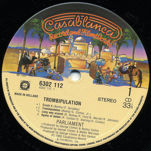 Parliament : Trombipulation (LP, Album, Gat)