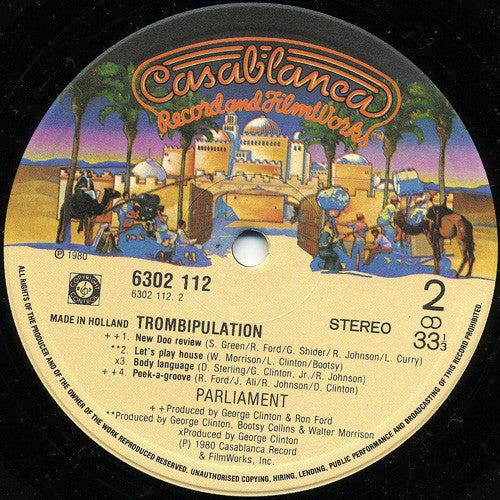 Parliament : Trombipulation (LP, Album, Gat)