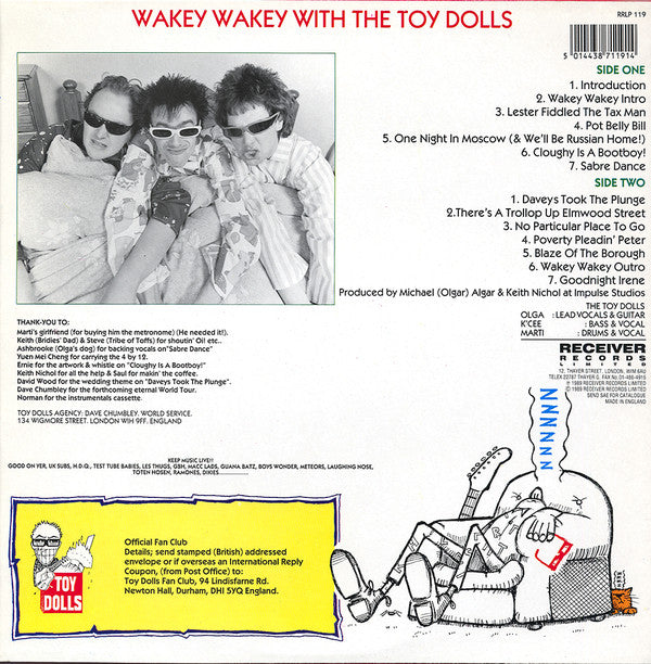Toy Dolls : Wakey Wakey! (LP, Album)