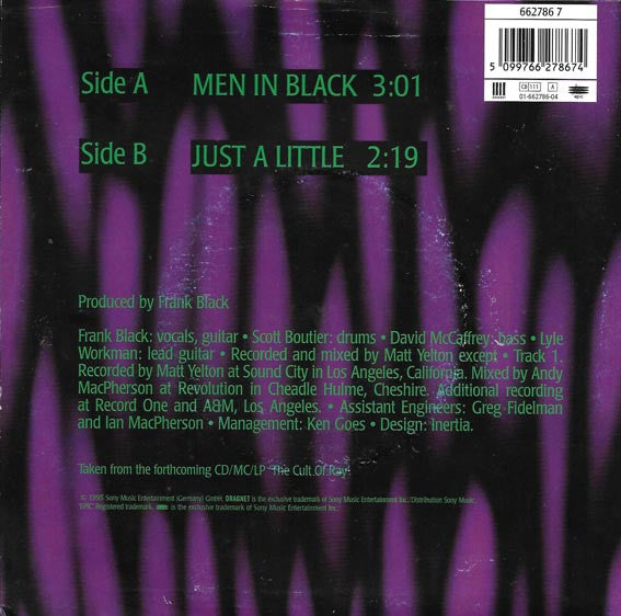 Frank Black : Men In Black (7", Single)
