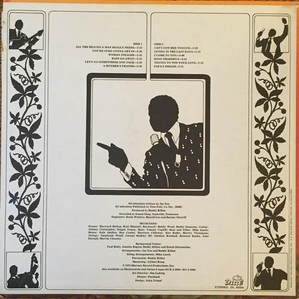 Joe Tex : Joe Tex Spills The Beans (LP, Album)