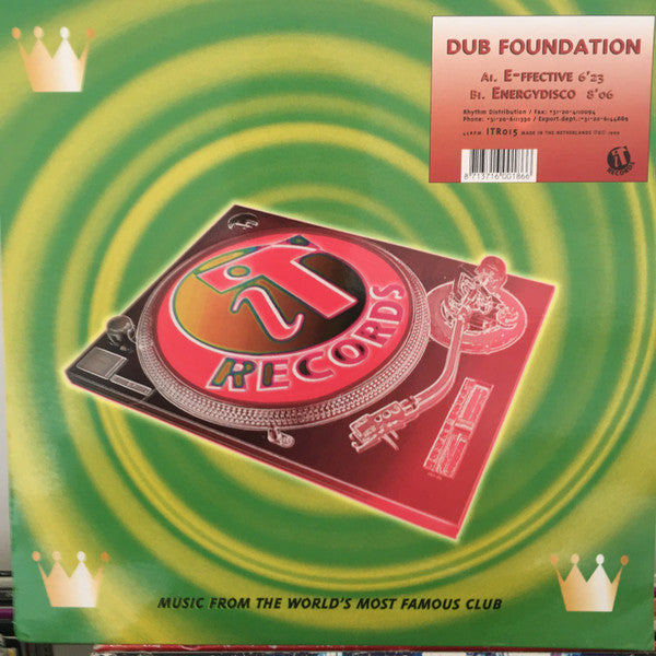 Dub Foundation : E-ffective (12")