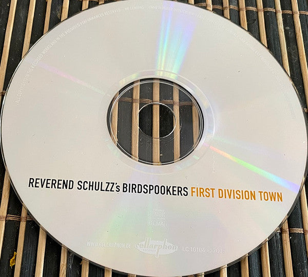 Reverend Schulzz's Birdspookers : First Division Town (CD)