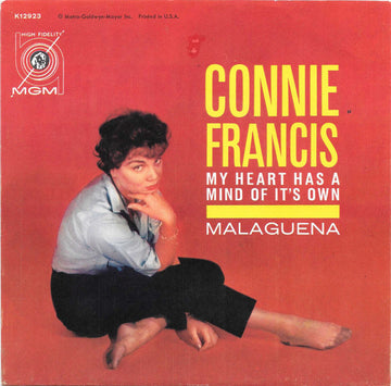 Connie Francis : My Heart Has A Mind Of Its Own (7")