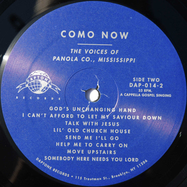 Various : Como Now: The Voices Of Panola Co., Mississippi (LP, Album)