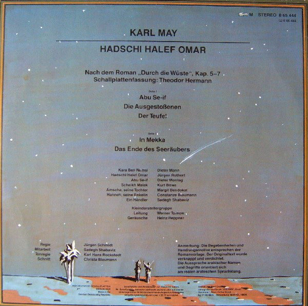 Karl May : Hadschi Halef Omar (LP)