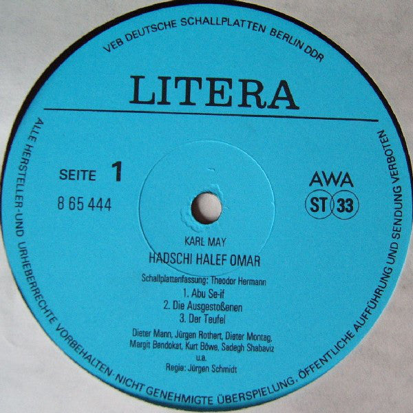 Karl May : Hadschi Halef Omar (LP)