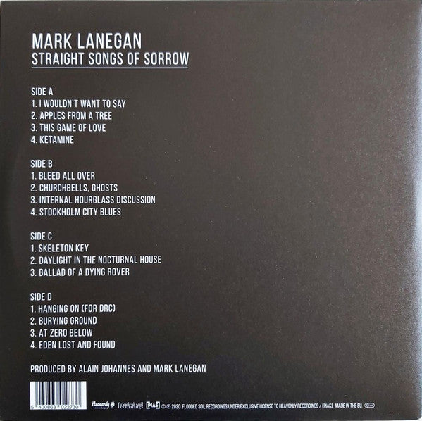 Mark Lanegan : Straight Songs Of Sorrow (2xLP, Album, 180)