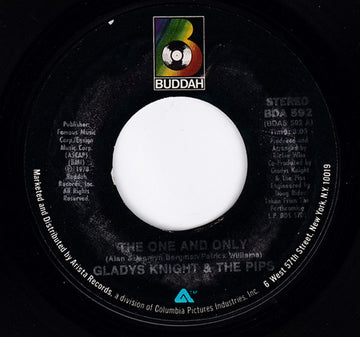 Gladys Knight And The Pips : The One And Only / Pipe Dreams (7", Single)