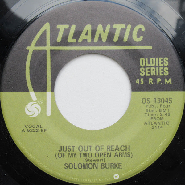Solomon Burke / Esther Phillips : Just Out Of Reach (Of My Two Open Arms) / Release Me (7", Single)