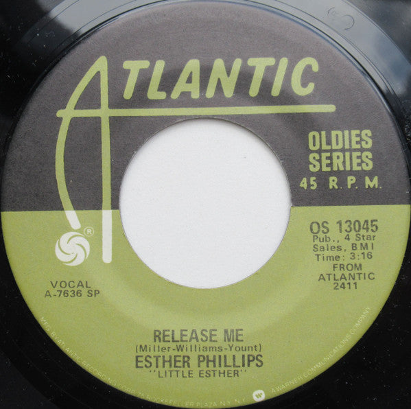 Solomon Burke / Esther Phillips : Just Out Of Reach (Of My Two Open Arms) / Release Me (7", Single)