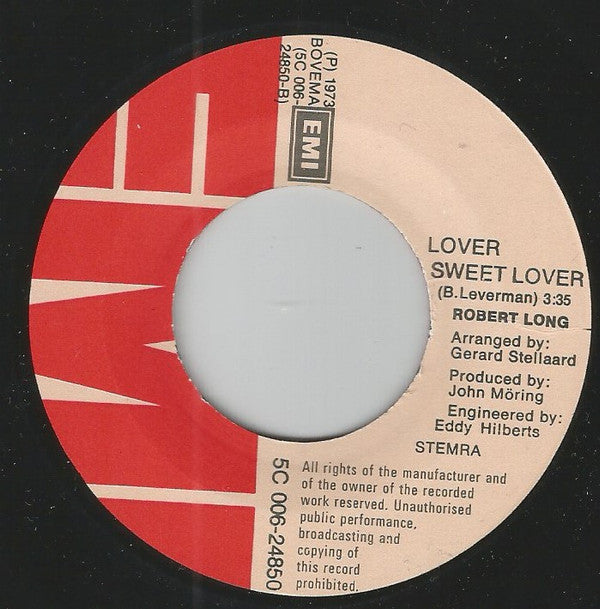 Robert Long : I Believe In Love (7", Single)
