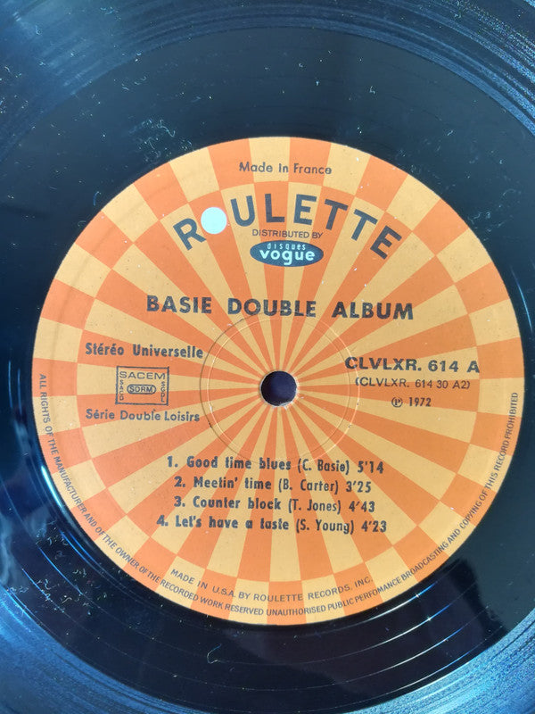 Count Basie : Basie Double Album (2xLP, Comp,  Ga)