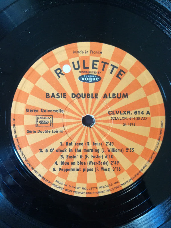 Count Basie : Basie Double Album (2xLP, Comp,  Ga)