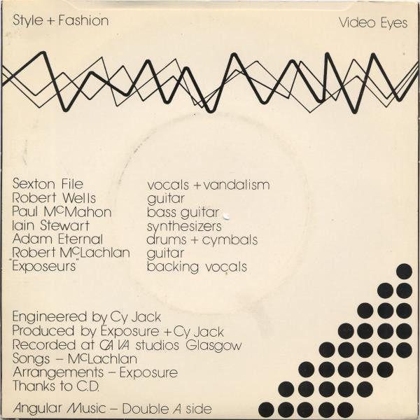 Exposure (10) : Video Eyes / Style + Fashion (7", Single)