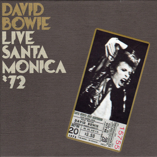 David Bowie : Live Santa Monica '72 (Box, Ltd, Num + CD, Album)