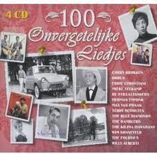 Various : 100 Onvergetelijke Liedjes (4xCD, Comp)