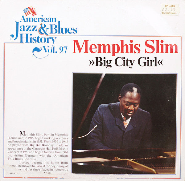 Memphis Slim : Big City Girl (LP, Album, RE)