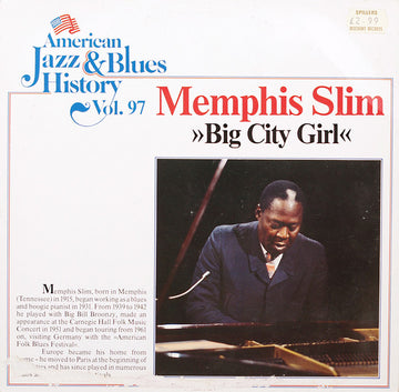 Memphis Slim : Big City Girl (LP, Album, RE)