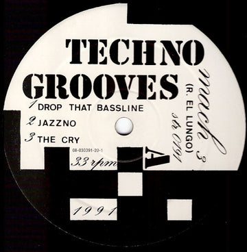 Techno Grooves : Mach 3 (12", EP)