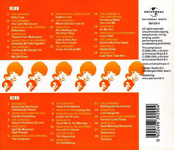 The Supremes : Soul Legends (2xCD, Comp, RM)