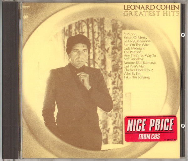 Leonard Cohen : Greatest Hits (CD, Comp, RE)