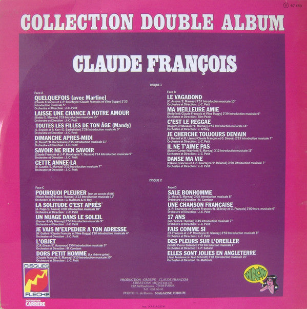 Claude François : Collection Double Album - Quelquefois (2xLP, Comp)