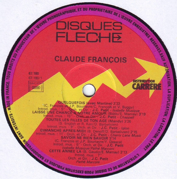 Claude François : Collection Double Album - Quelquefois (2xLP, Comp)