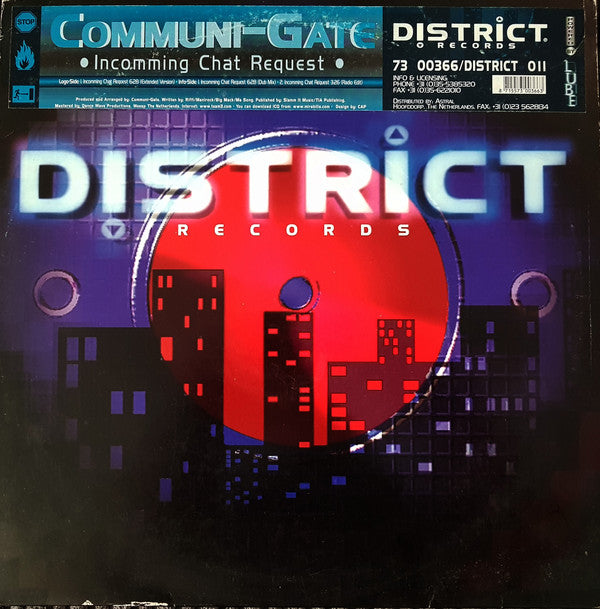 Communi-Gate : Incoming Chat Request (12")