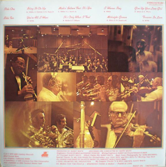Love Unlimited Orchestra : Music Maestro Please (LP, Album)