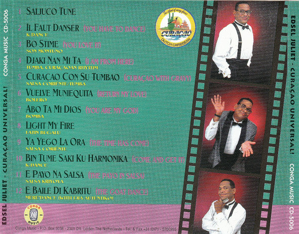 Edsel Juliet : Curaçao Universal! (CD, Album)