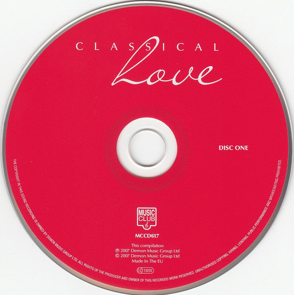 Various : Classical Love (Love Themes From Classic Films) (2xCD, Comp)