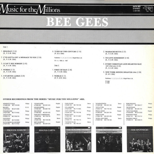 Bee Gees : Bee Gees (LP, Comp)