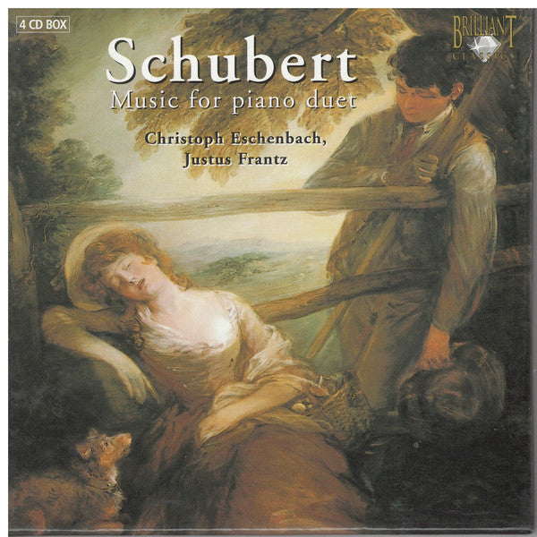 Franz Schubert - Christoph Eschenbach, Justus Frantz : Music For Piano Duet (4xCD, Comp, RM)