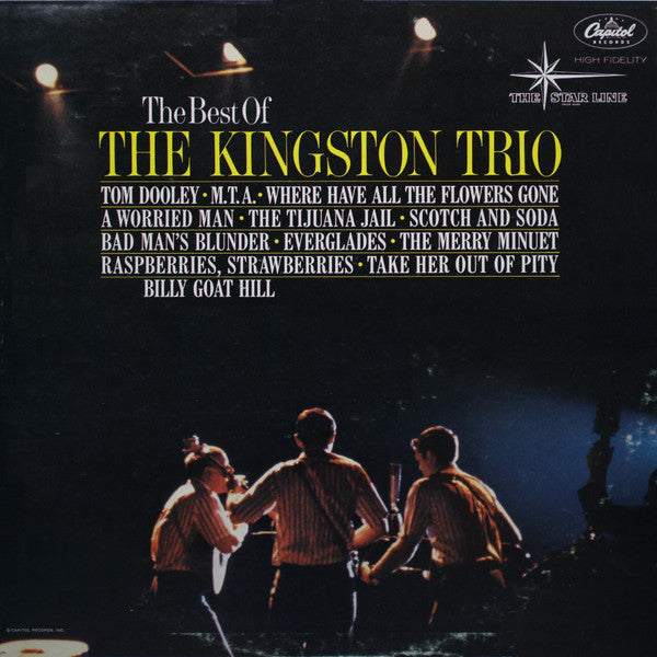 Kingston Trio : The Best Of The Kingston Trio (LP, Comp, Mono, Gol)