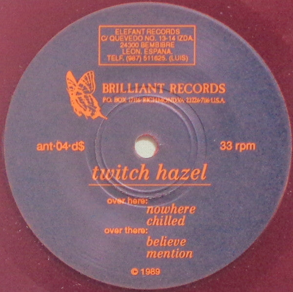 The Technical Jed / Twitch Hazel : Kramer's Beach (2x7", Single, Cle)