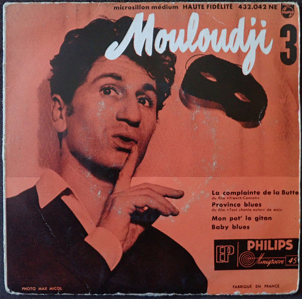 Mouloudji : 3 - La Complainte De La Butte (7", EP)