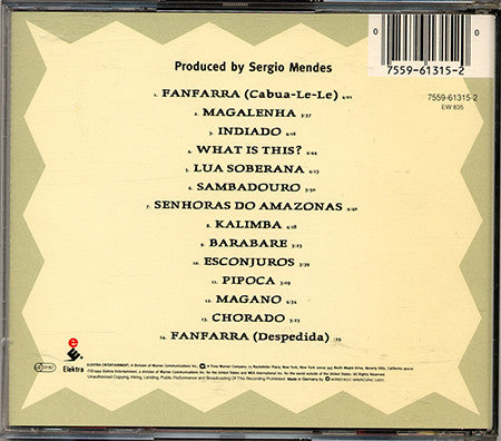 Sérgio Mendes : Brasileiro (CD, Album, RE, EW )