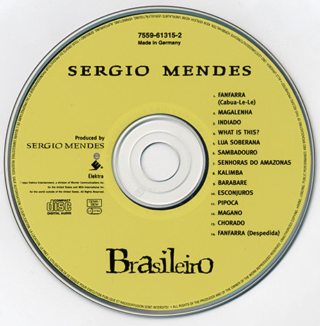 Sérgio Mendes : Brasileiro (CD, Album, RE, EW )