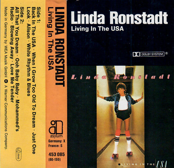 Linda Ronstadt : Living In The USA (Cass, Album)