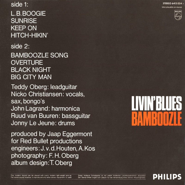 Livin' Blues : Bamboozle (LP, Album)