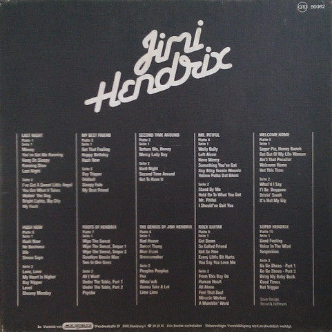 Jimi Hendrix : 10 LP Kassette (10xLP + Box, Comp)