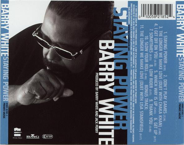 Barry White : Staying Power (CD, Album)