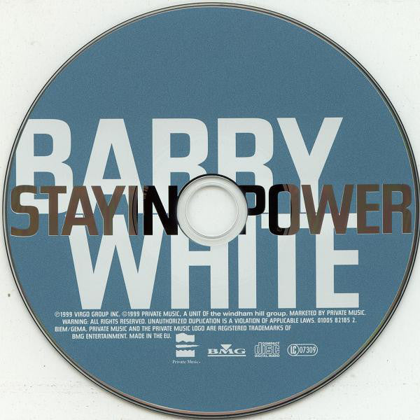 Barry White : Staying Power (CD, Album)